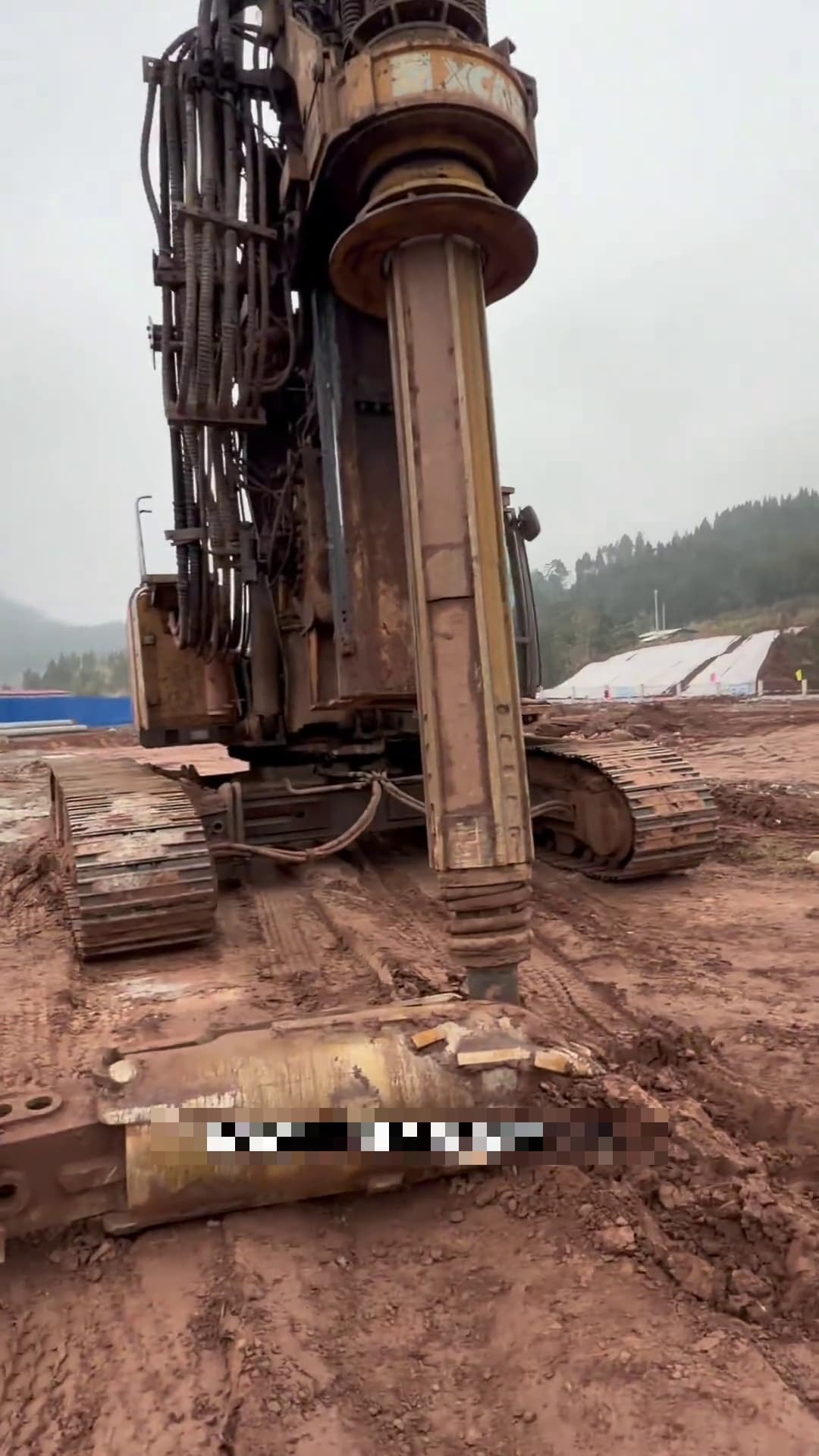 XCMG XR168E Rotary Drilling Rig used equipment