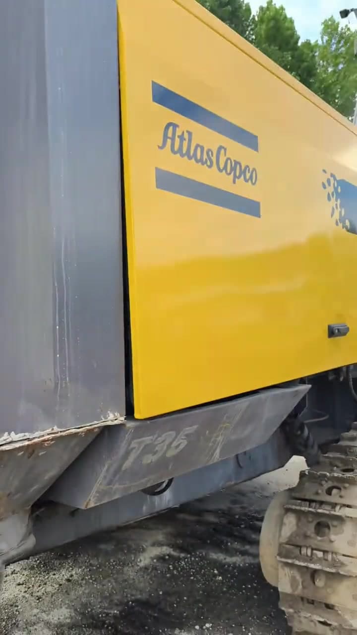 Atlas Copco T35 drilling-rig used equipment left view