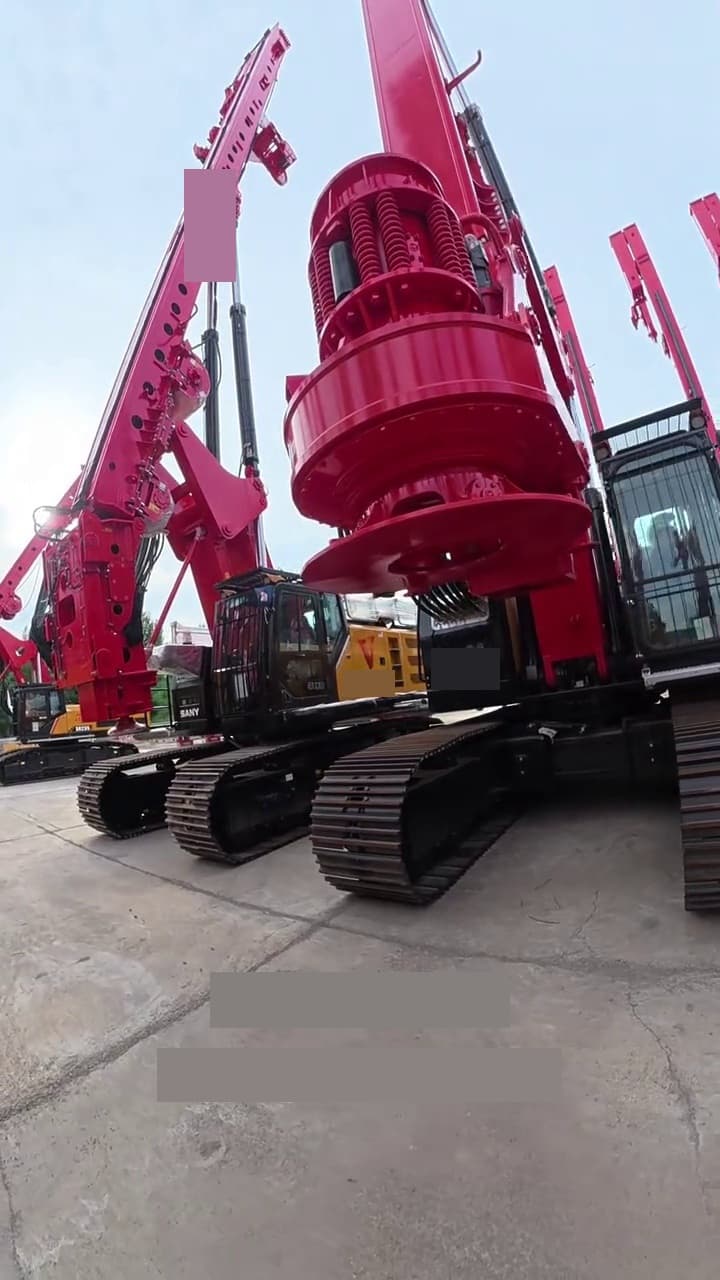 SANY SR315 drilling-rig used equipment front view
