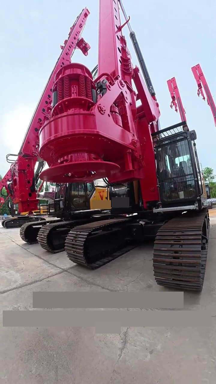 SANY SR315 drilling-rig used equipment front view