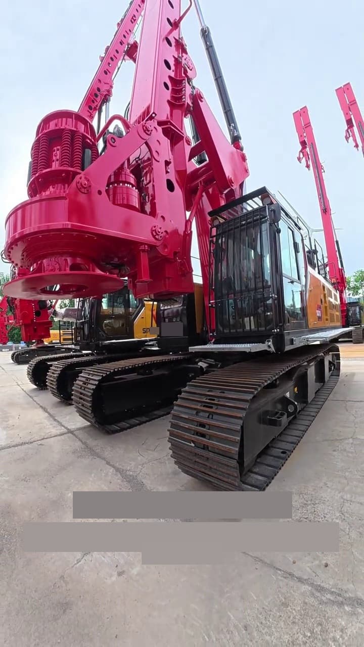 SANY SR315 drilling-rig used equipment front view