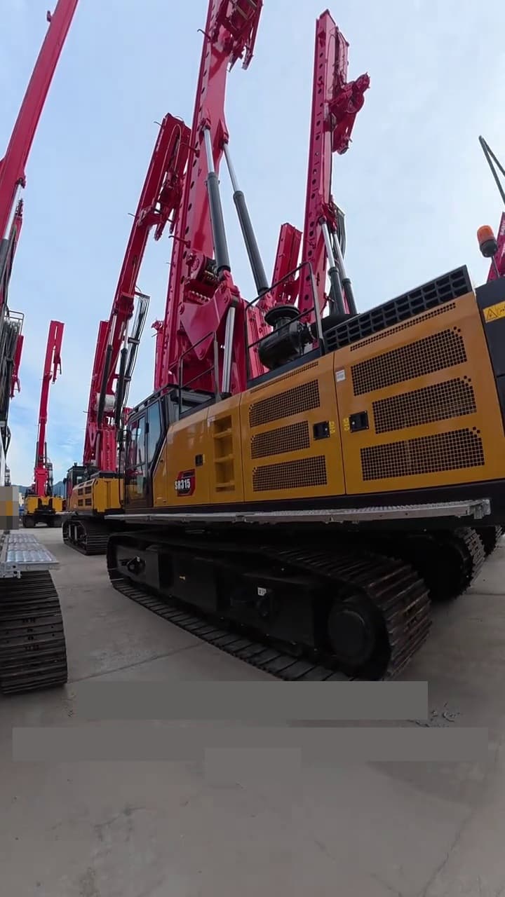 SANY SR315 drilling-rig used equipment right view