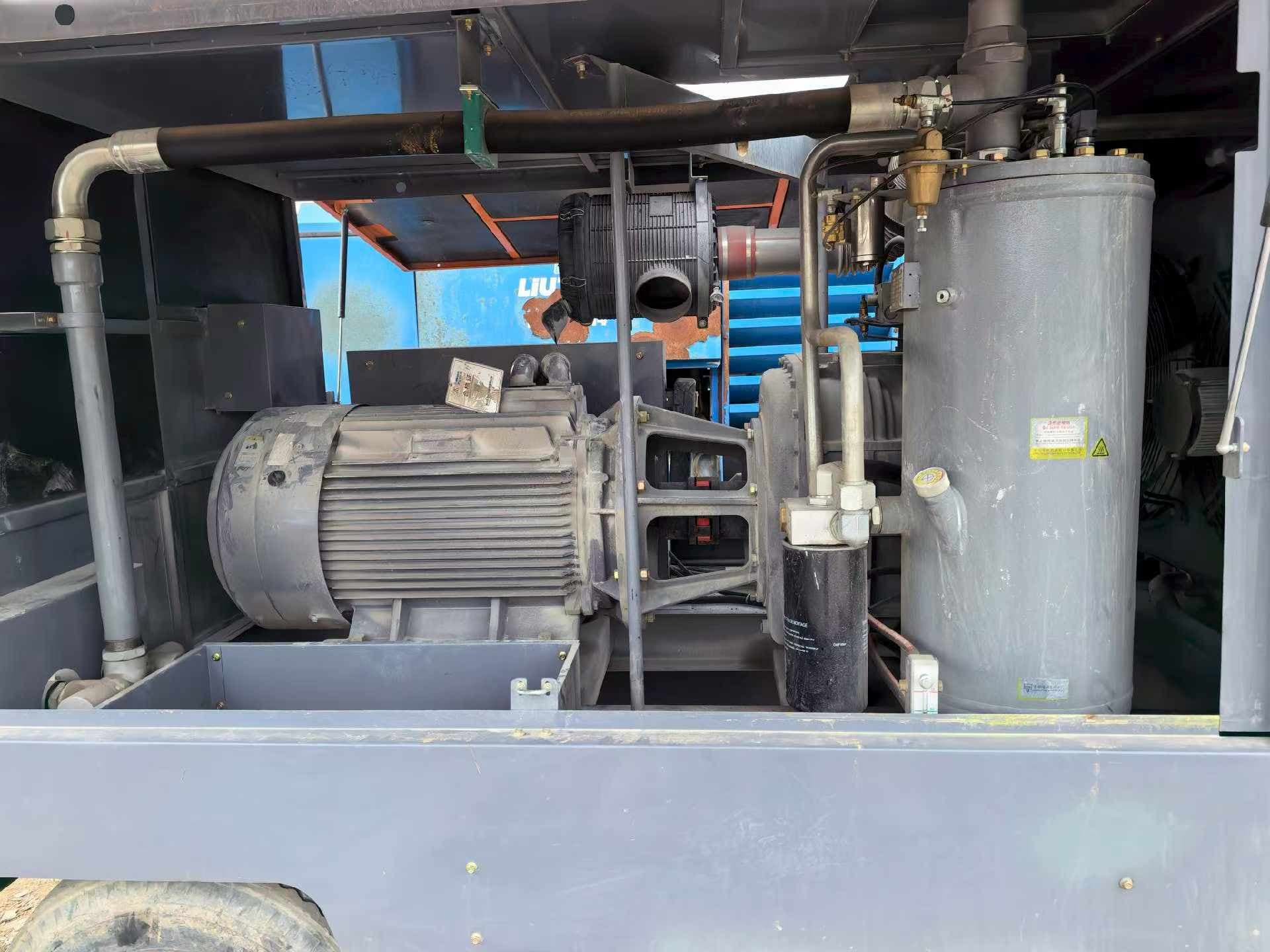 Used Zhigao 132SDYT-19 electric portable air compressor, source view 3
