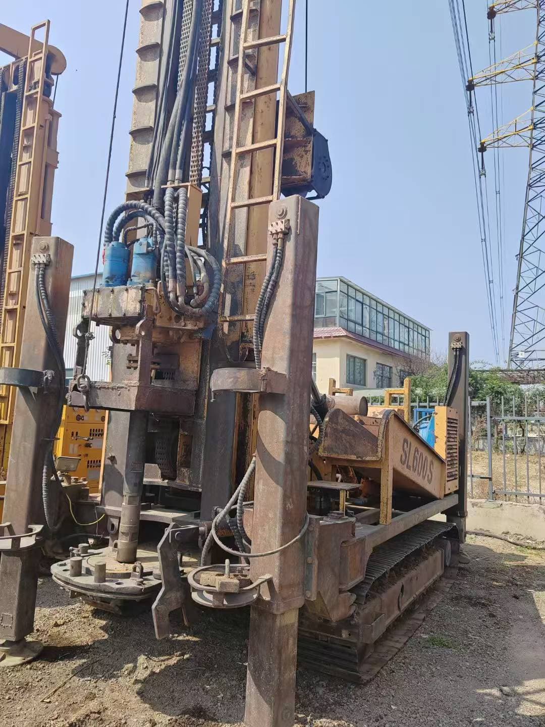 Used Zhengyuan SL600S crawler water well drilling rig, source view 9