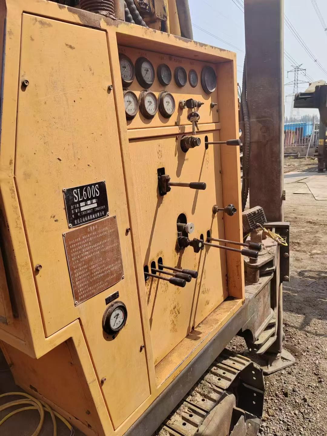 Used Zhengyuan SL600S crawler water well drilling rig, source view 7