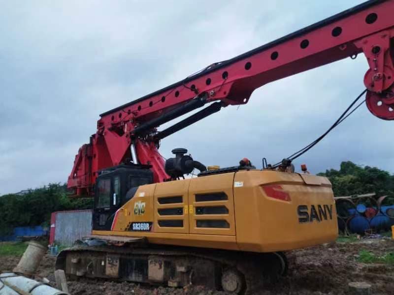 SANY SR360R Rotary Drilling Rig used equipment
