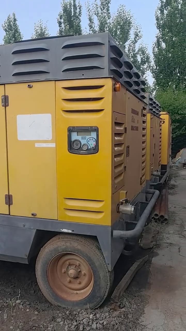 Atlas Copco XRHS836 Mobile Air Compressor used equipment