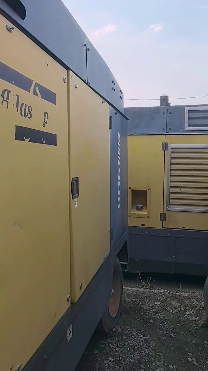 Atlas Copco XRHS836 Mobile Air Compressor used equipment