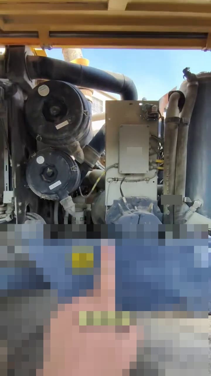 Atlas Copco T35 буровая установка б/у оборудование вид изнутри