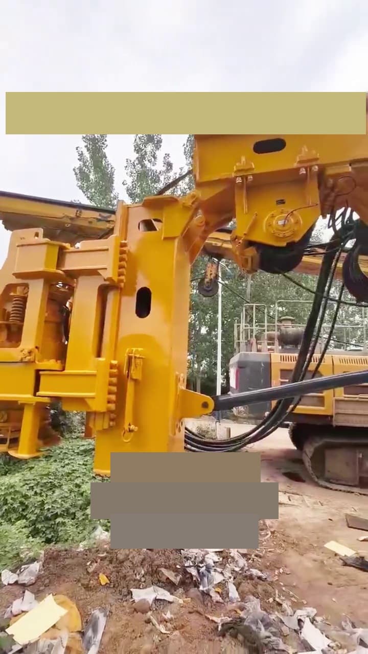 XCMG XR240E drilling-rig used equipment front view