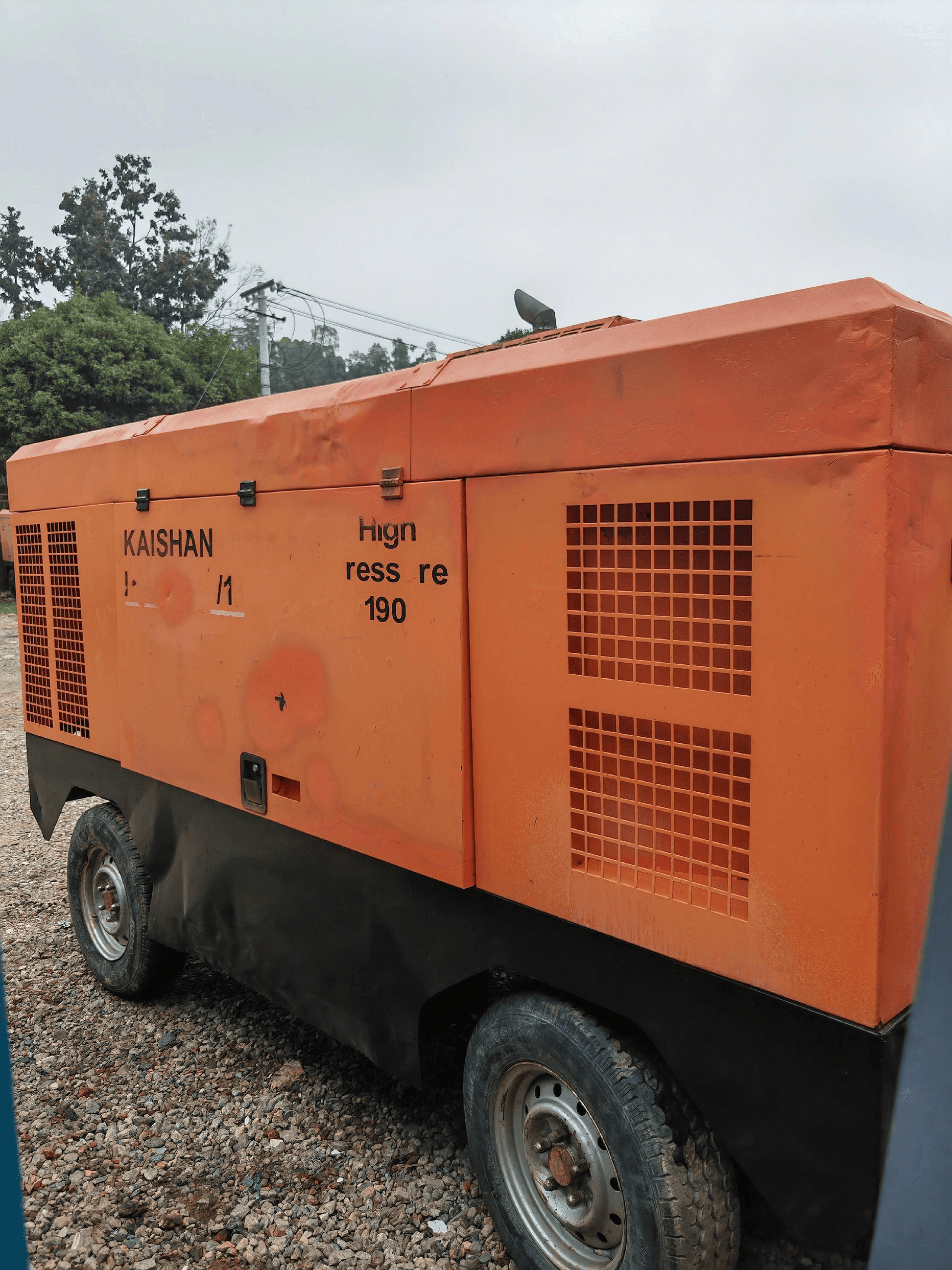Kaishan 550-13 Caja del otro lado del compresor de aire