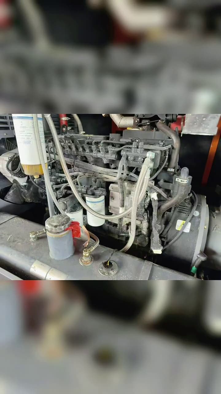 Used Zhigao 15-15 Mobile Air Compressor interior view