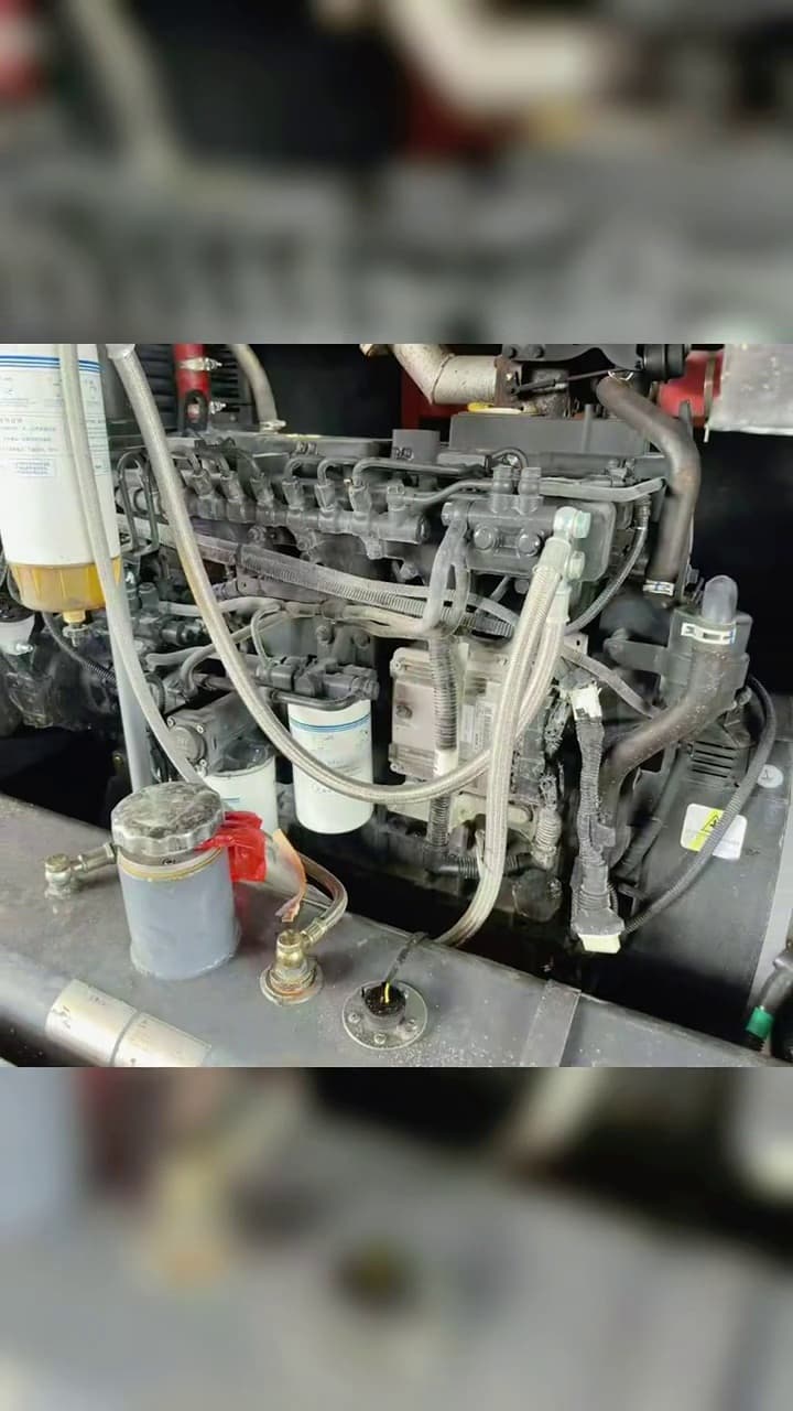Used Zhigao 15-15 Mobile Air Compressor interior view