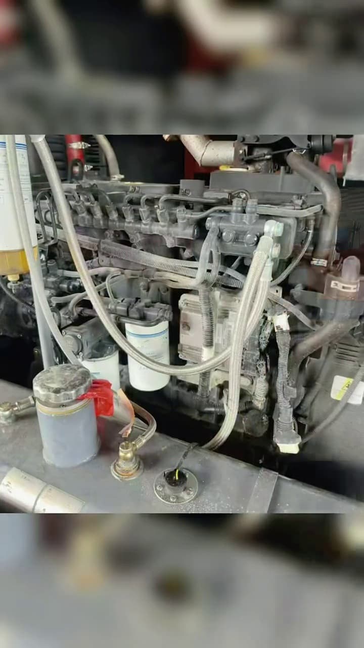 Used Zhigao 15-15 Mobile Air Compressor interior view