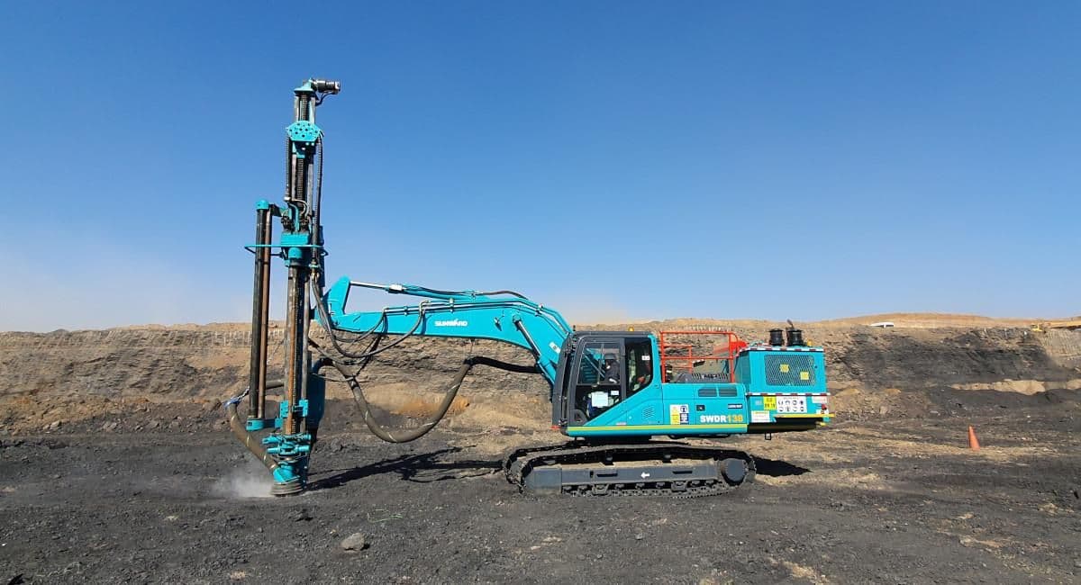 Sunward SWDR138 DTH Surface Drill Rig used equipment