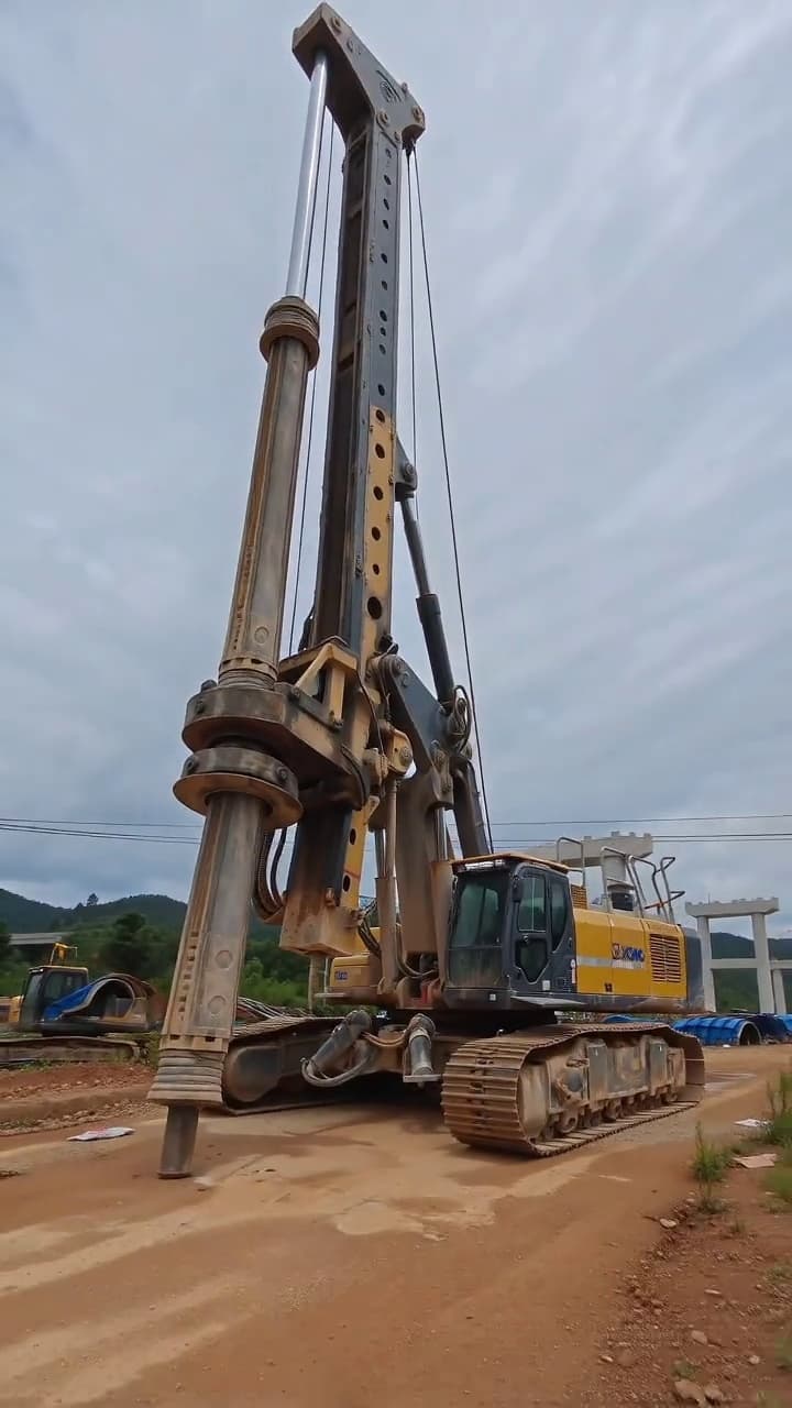 XCMG XR400E Rotary Drilling Rig used equipment