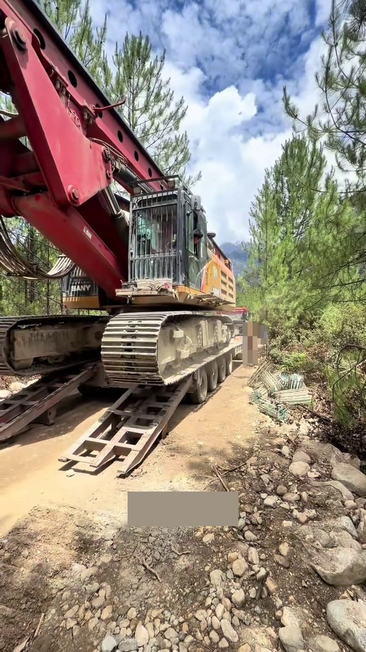 SANY SR360R drilling-rig used equipment side view