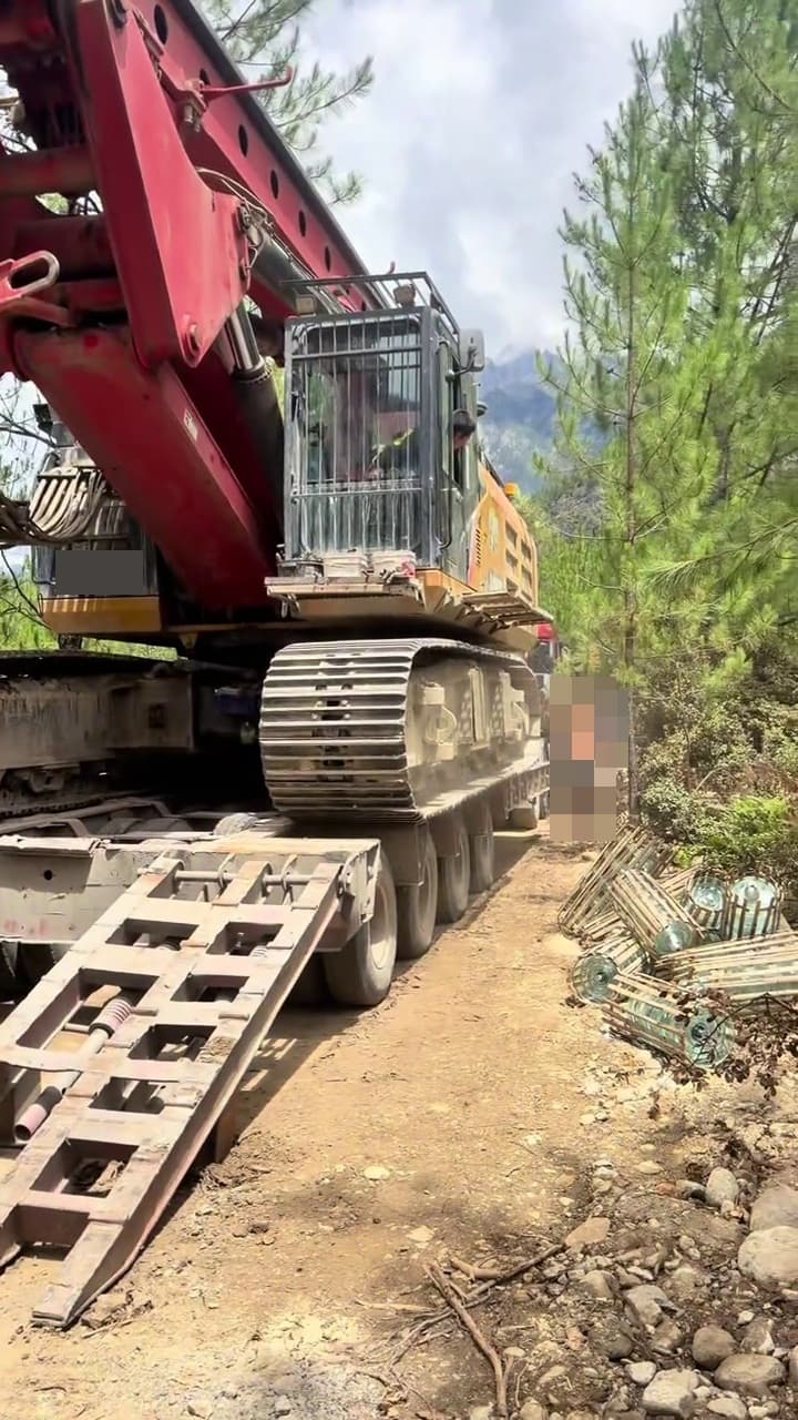 SANY SR360R drilling-rig used equipment side view