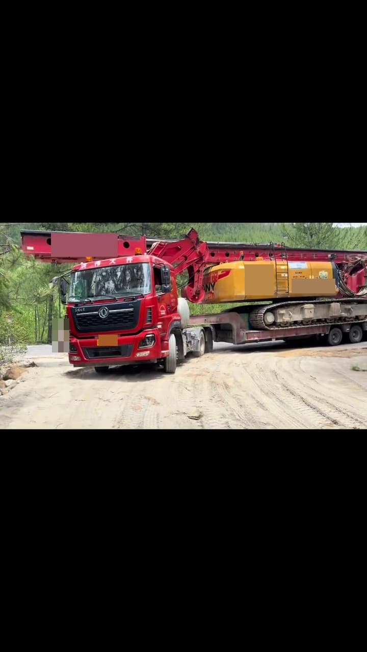 SANY SR360R drilling-rig used equipment side view