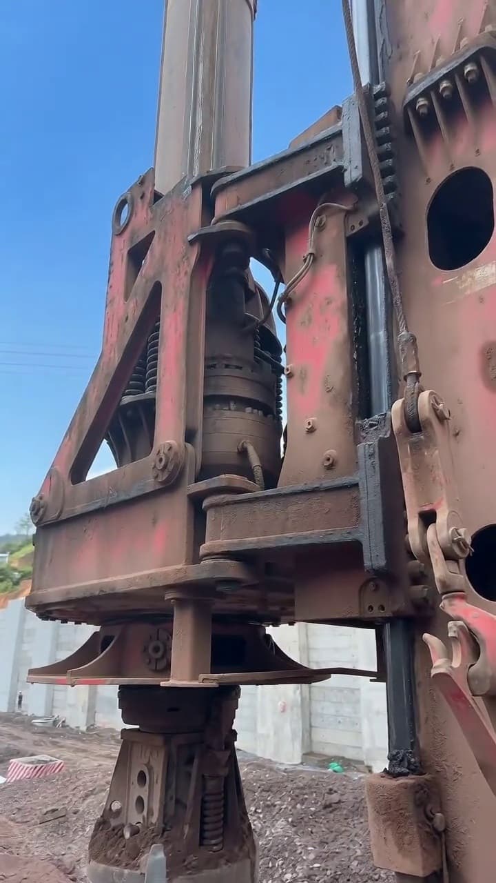 SANY SR405HK drilling-rig used equipment rear view