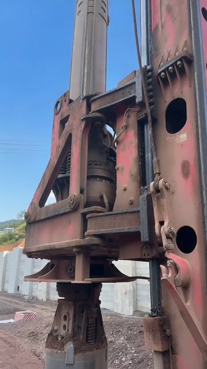 SANY SR405HK drilling-rig used equipment rear view