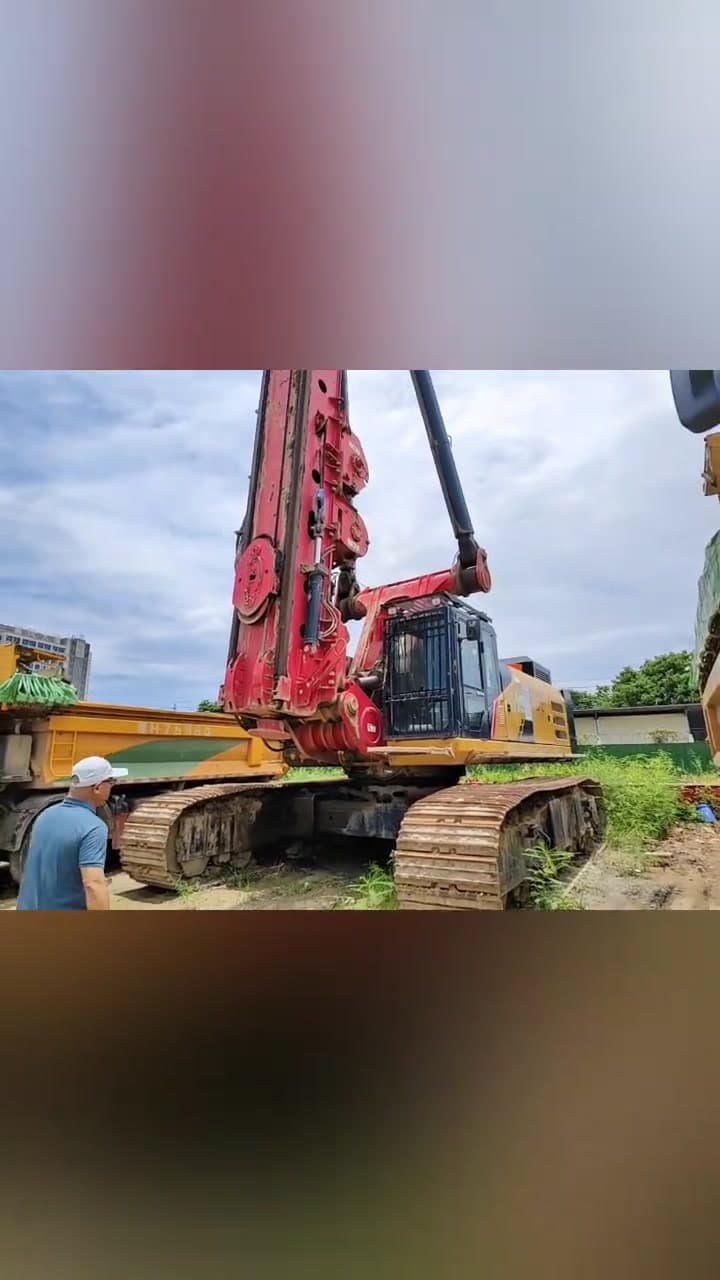 SANY SR415 منظر داخلي للمعدات المستعملة