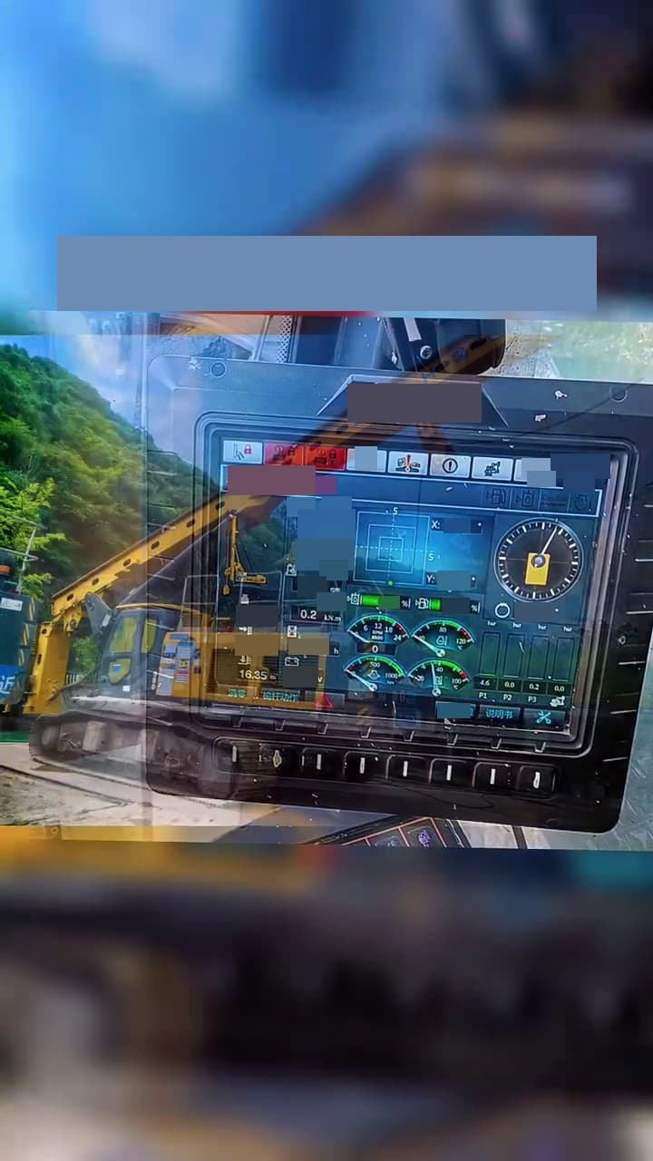 XCMG XR240E drilling-rig used equipment interior view