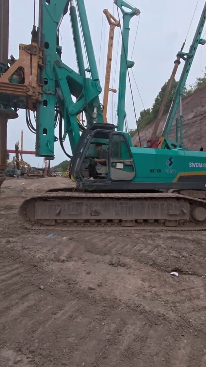 Sunward SWDM45 Rotary Drilling Rig used equipment