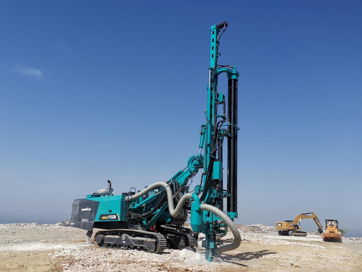 Sunward Integrated DTH Surface Drill Rig used equipment