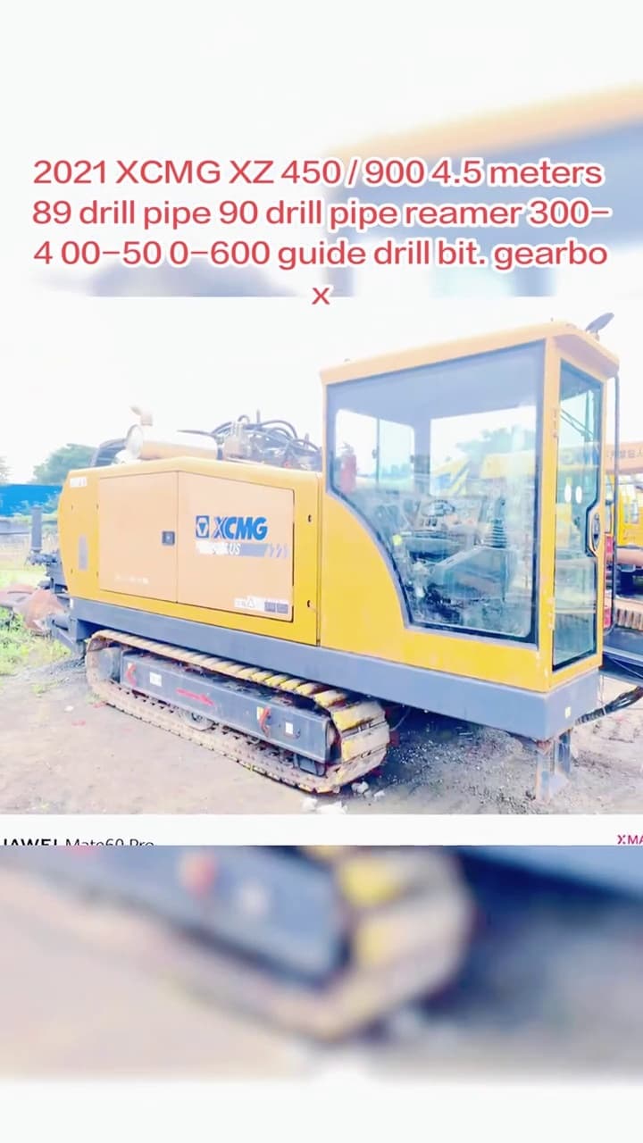 XCMG XZ450PLUS Horizontal Directional Drilling Rig used equipment