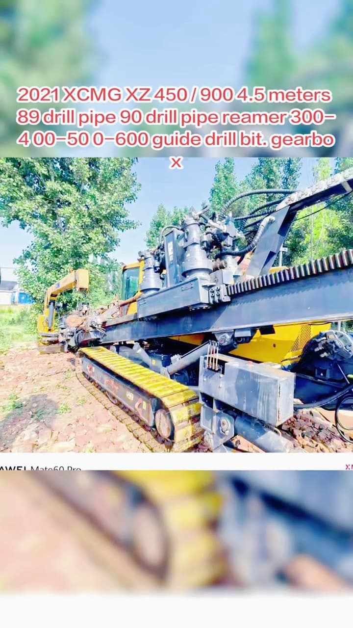 XCMG XZ450PLUS Horizontal Directional Drilling Rig used equipment