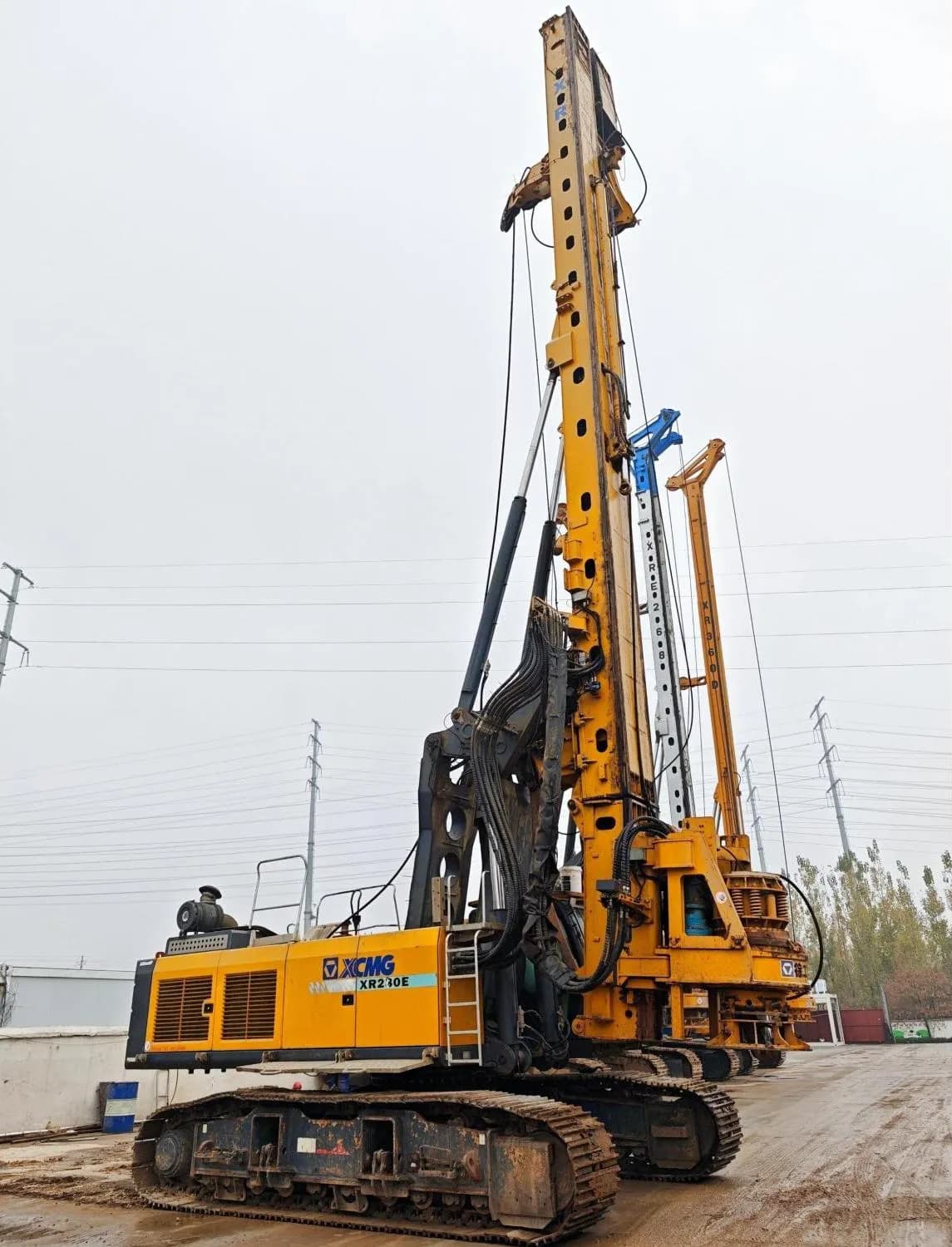 XCMG XR240E Rotary Drilling Rig used equipment