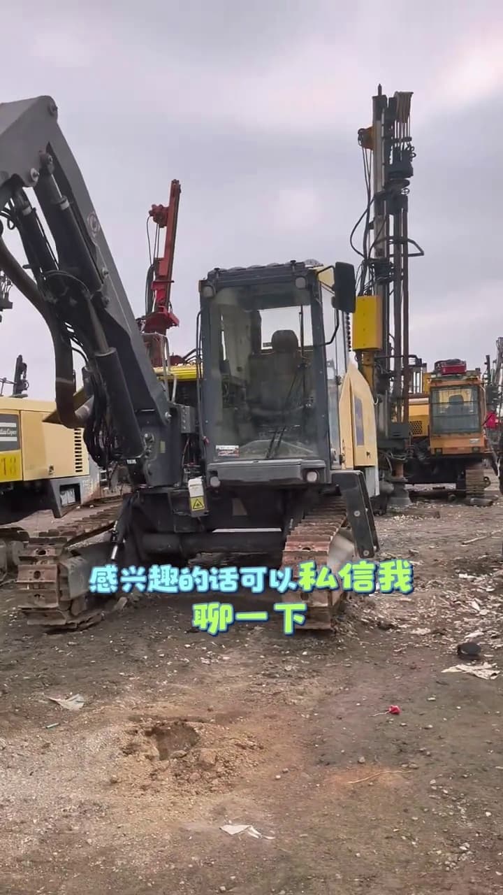 Atlas Copco T35 Top Hammer Surface Drill Rig used equipment