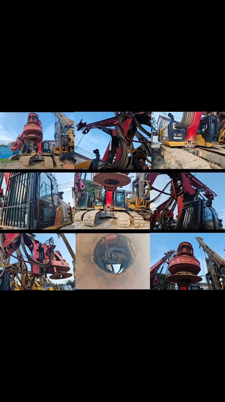 SANY SR360R Rotary Drilling Rig used equipment